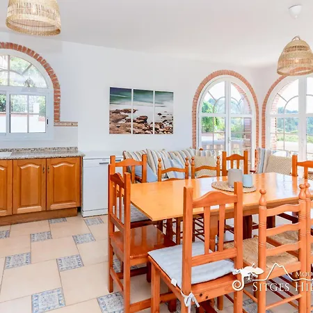 Charming Spanish Private Pool / Sea Views Willa Sitges