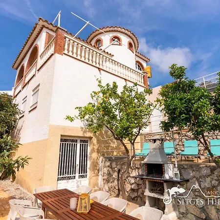 فيلة Charming Spanish Private Pool / Sea Views سيدجيس
